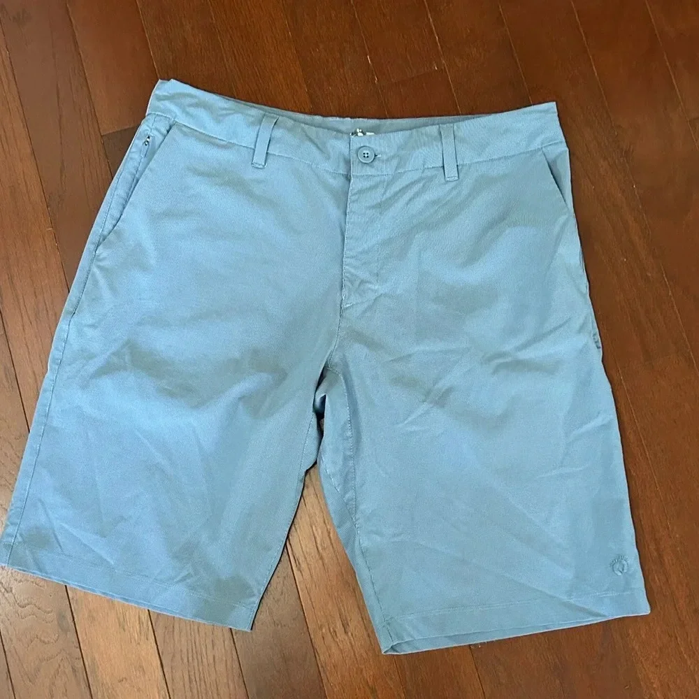 Hang Ten Men's Hybrid Shorts Size 34 excellent condition color blue